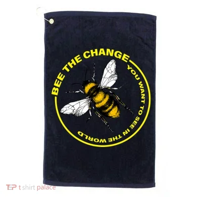 Bee The Change Golf Towel