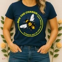 Bee The Change Women's T-Shirt thumb 2