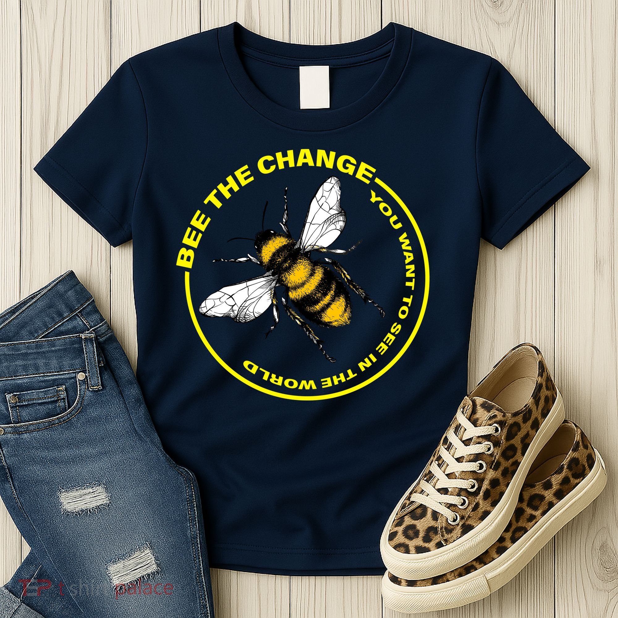 Bee The Change Women's T-Shirt