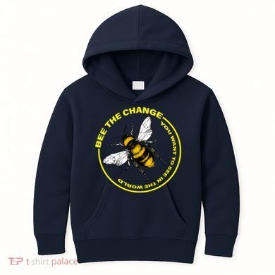 Bee The Change Kids Hoodie