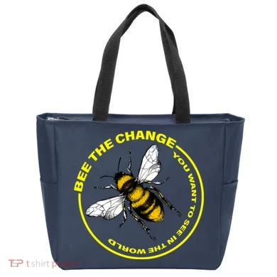 Bee The Change Tote Bag