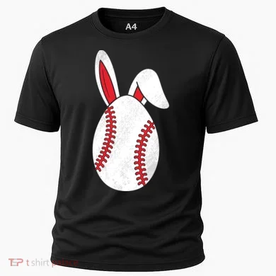 Baseball Easter Egg Cooling Performance Crew T-Shirt