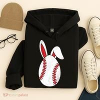 Baseball Easter Egg Hoodie thumb 4
