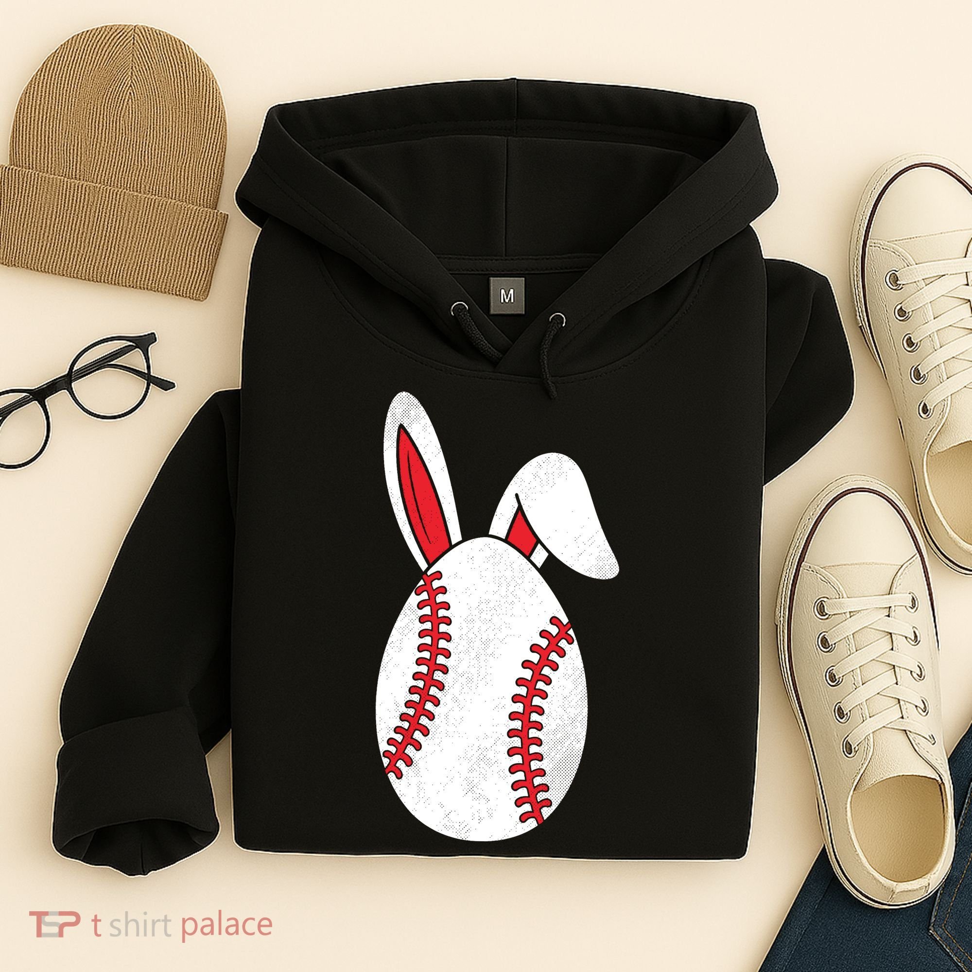 Baseball Easter Egg Hoodie
