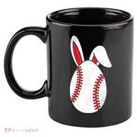 Baseball Easter Egg 11oz C Handle Ceramic Mug thumb 2