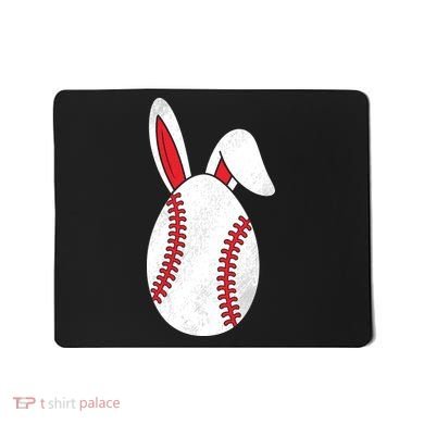 Baseball Easter Egg Mousepad