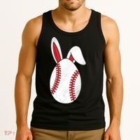 Baseball Easter Egg Tank Top thumb 3