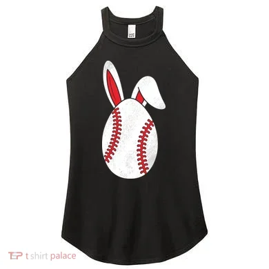 Baseball Easter Egg Women's Perfect Tri Rocker Tank