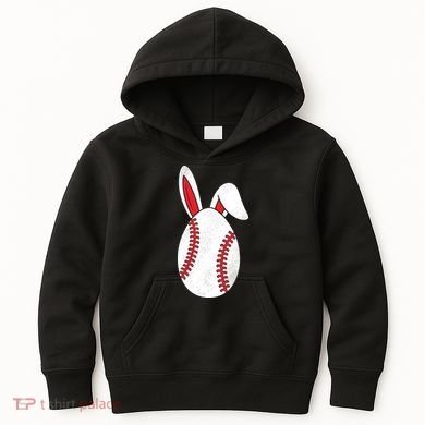 Baseball Easter Egg Kids Hoodie