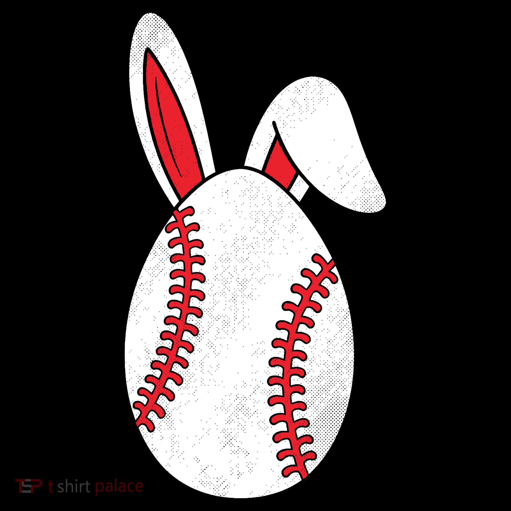 Baseball Easter Egg Kids Long Sleeve Shirt