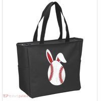 Baseball Easter Egg Tote Bag thumb 2