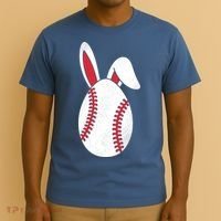 Baseball Easter Egg T-Shirt thumb 3