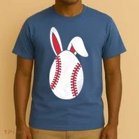 Baseball Easter Egg T-Shirt thumb 3