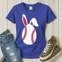 Baseball Easter Egg Women's T-Shirt thumb 3
