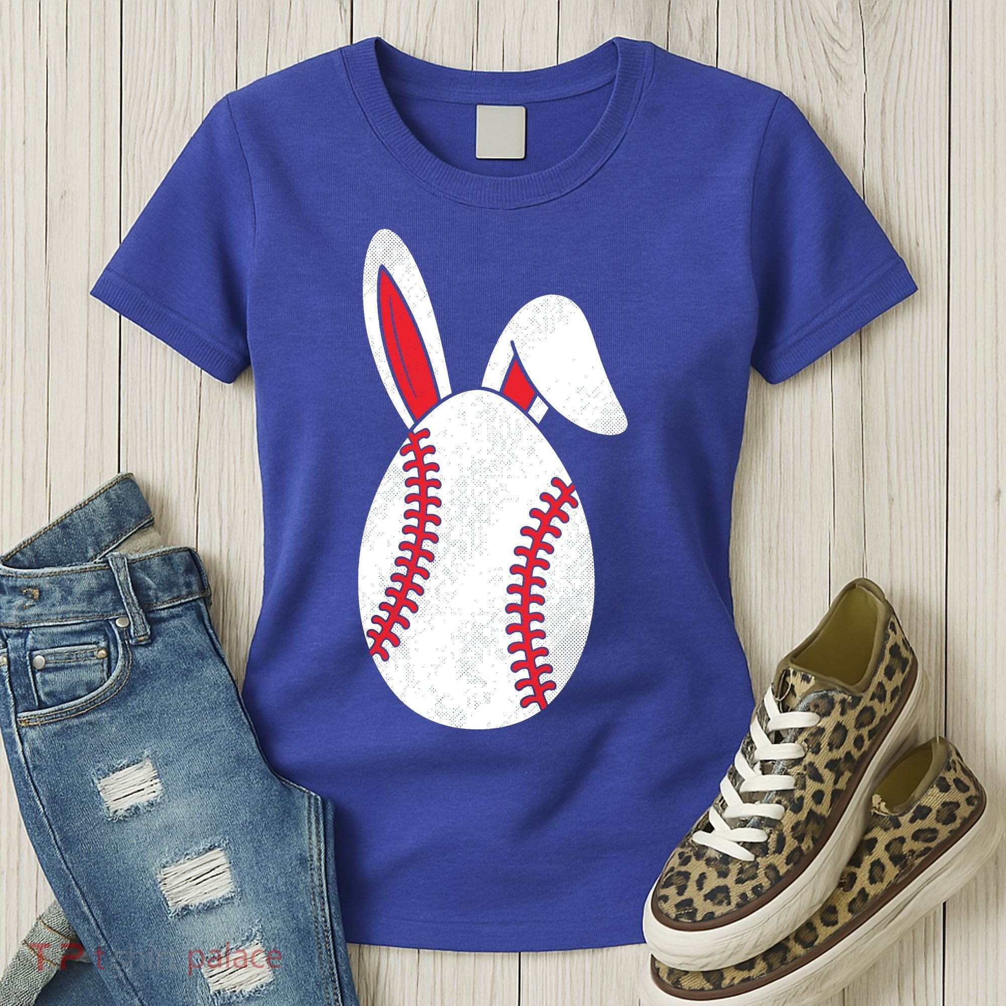 Baseball Easter Egg Women's T-Shirt
