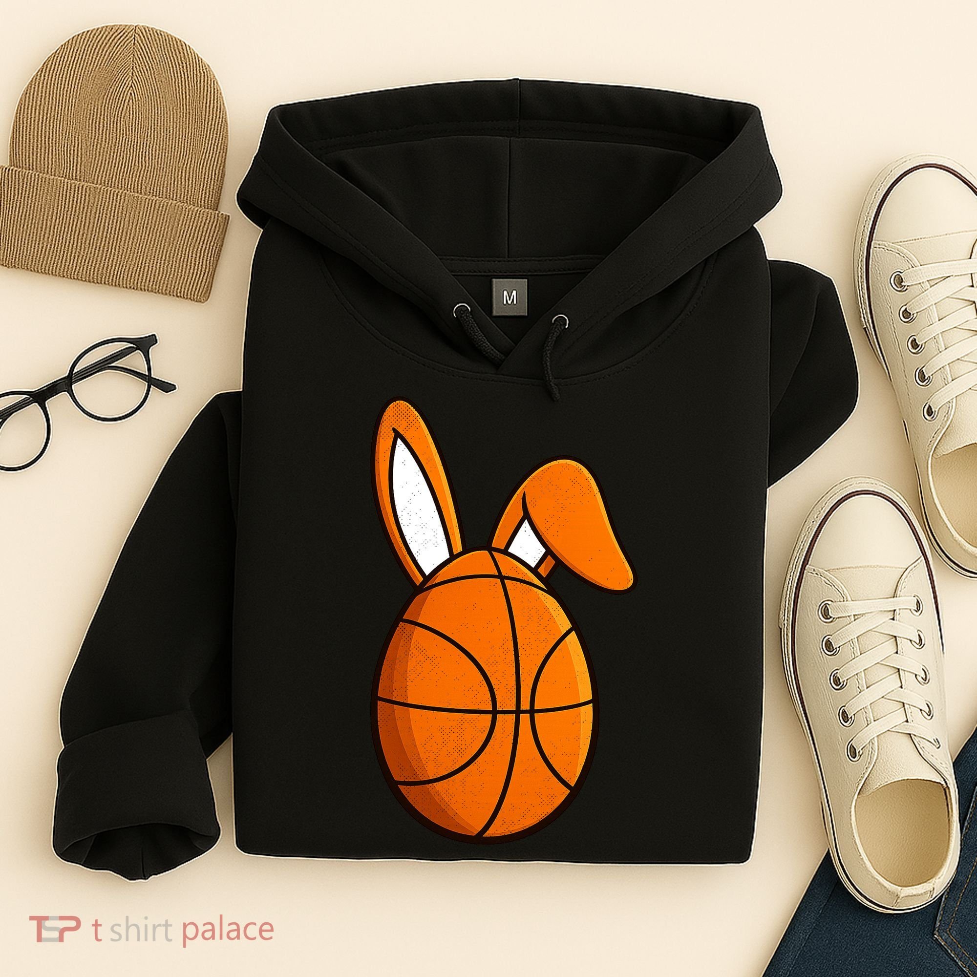 Basketball Easter Egg Hoodie