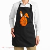 Basketball Easter Egg Apron thumb 2