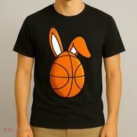 Basketball Easter Egg T-Shirt thumb 3