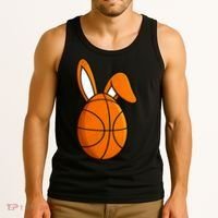 Basketball Easter Egg Tank Top thumb 3