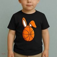 Basketball Easter Egg Toddler T-Shirt thumb 2