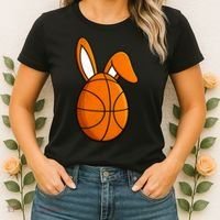 Basketball Easter Egg Women's T-Shirt thumb 2