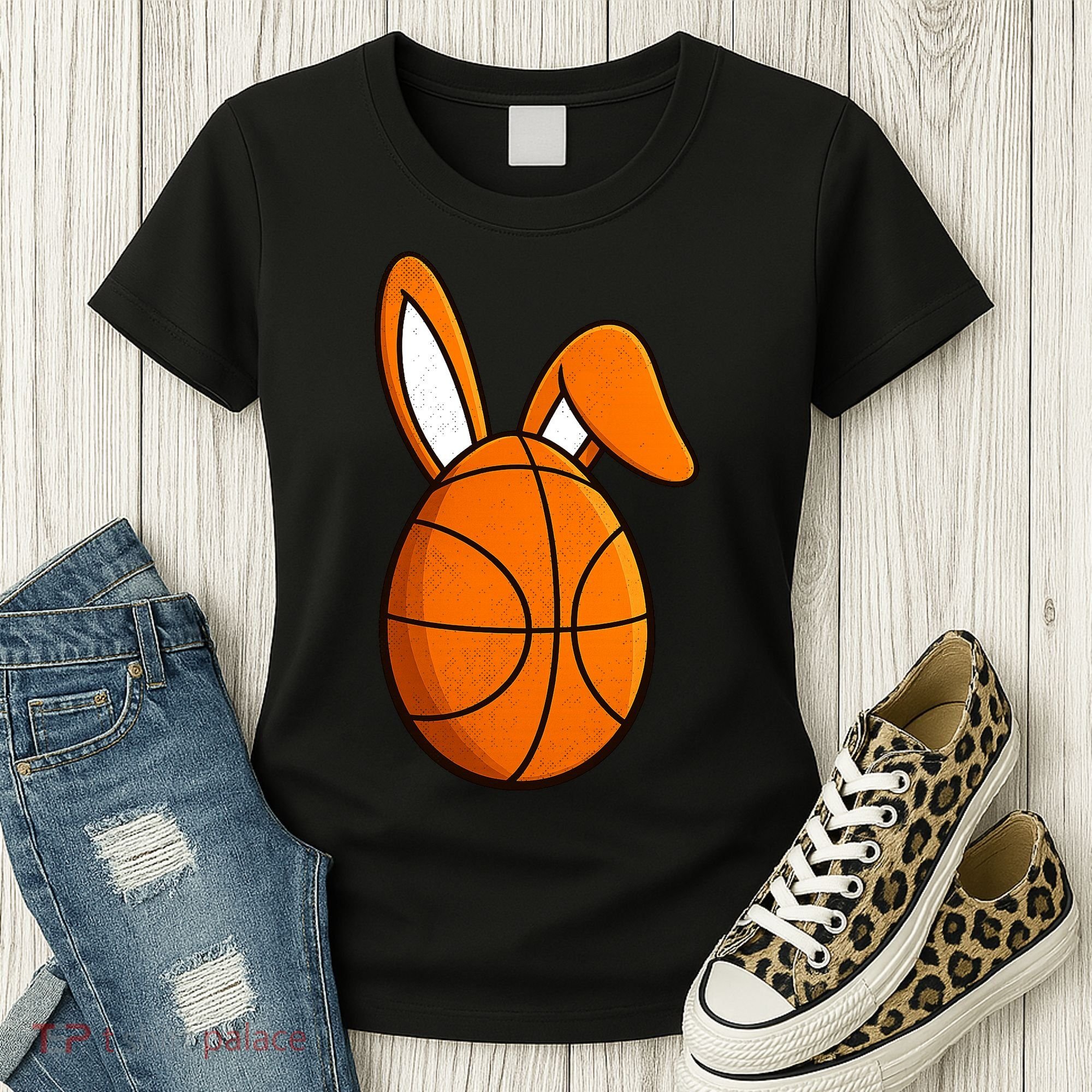 Basketball Easter Egg Women's T-Shirt