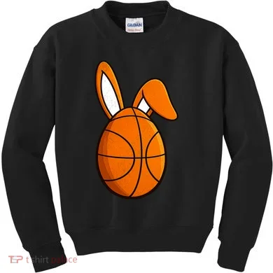 Basketball Easter Egg Kids Sweatshirt