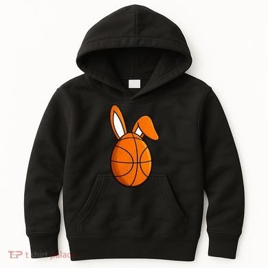 Basketball Easter Egg Kids Hoodie