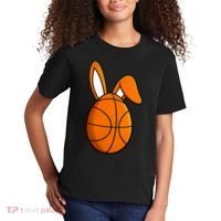 Basketball Easter Egg Kids T-Shirt thumb 2