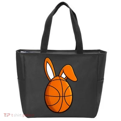 Basketball Easter Egg Tote Bag
