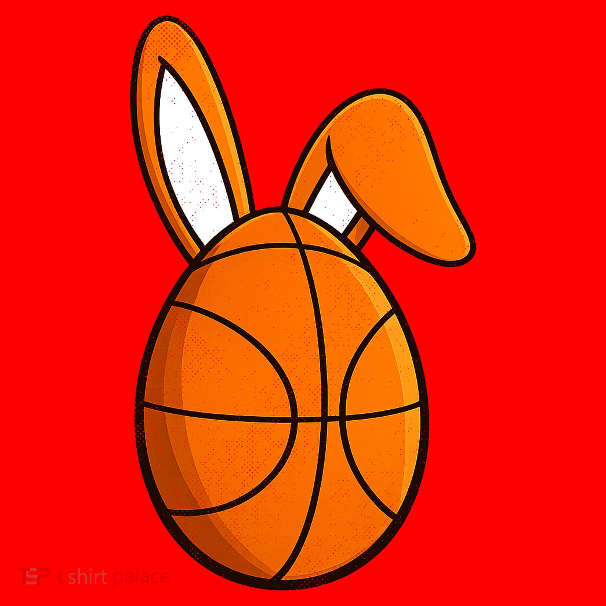 Basketball Easter Egg Santa Hat