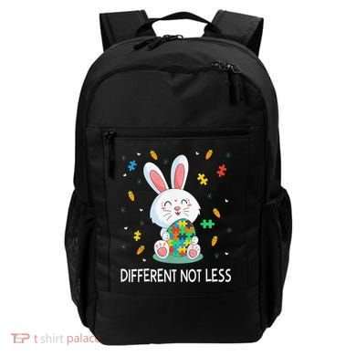 Bunny Easter Eggs Piece Autistic Different Not Less Backpack