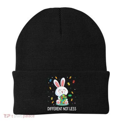 Bunny Easter Eggs Piece Autistic Different Not Less Beanie