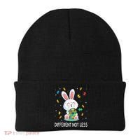 Bunny Easter Eggs Piece Autistic Different Not Less Beanie thumb 0