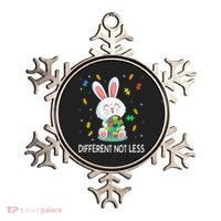 Bunny Easter Eggs Piece Autistic Different Not Less Ornament thumb 0