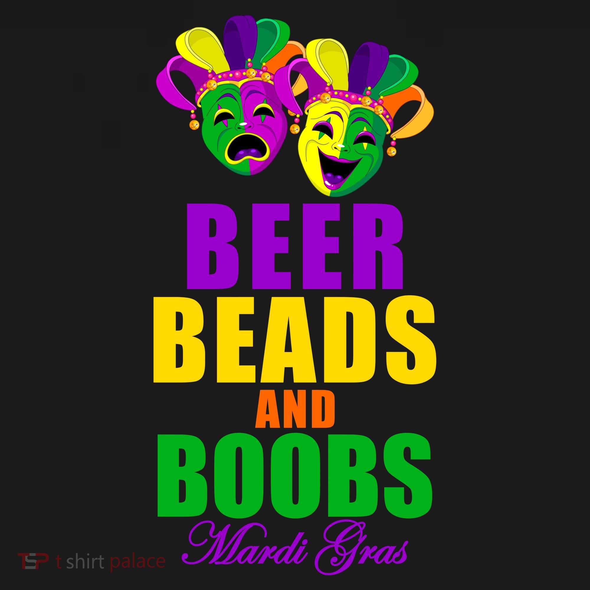 Beer Beads and Boobs Mardi Gras New Orleans Polo