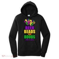 Beer Beads and Boobs Mardi Gras New Orleans Women's Hoodie thumb 0
