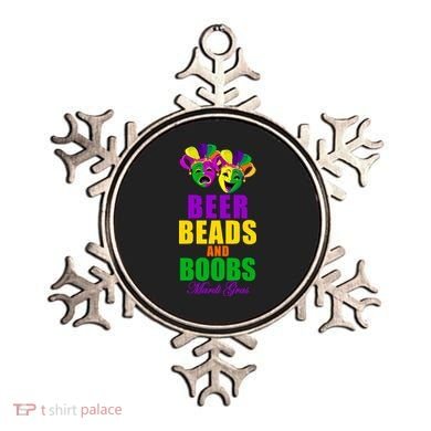 Beer Beads and Boobs Mardi Gras New Orleans Ornament