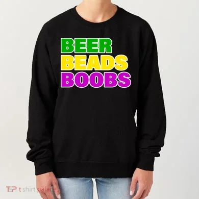 Beer Beads Boobs Women's Sweatshirt