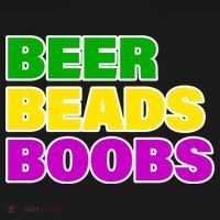 Beer Beads Boobs USA-Made Doggie Bandana thumb 2