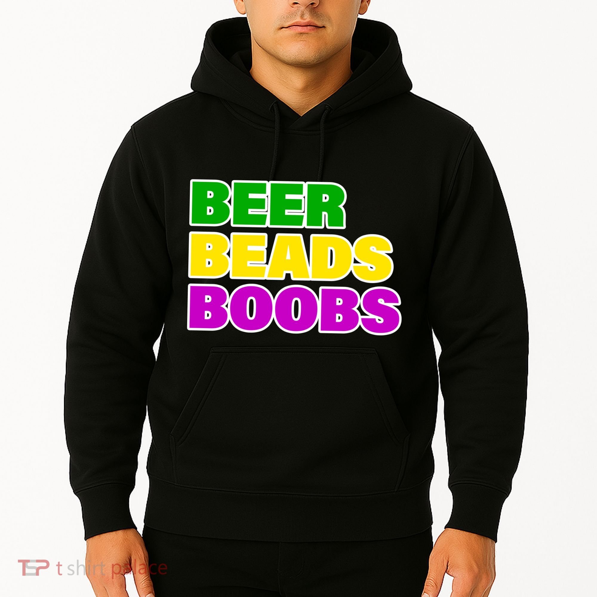 Beer Beads Boobs Hoodie
