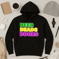 Beer Beads Boobs Hoodie thumb 3