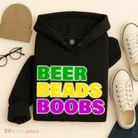 Beer Beads Boobs Hoodie thumb 4