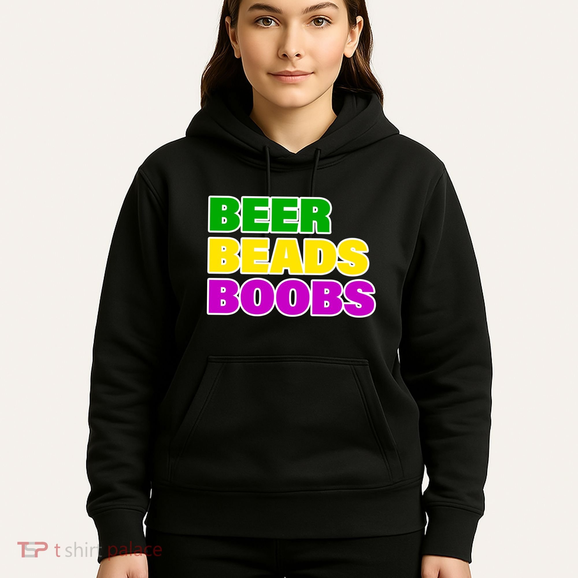 Beer Beads Boobs Hoodie