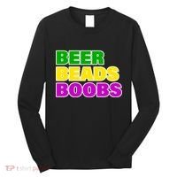 Beer Beads Boobs Long Sleeve Shirt thumb 0