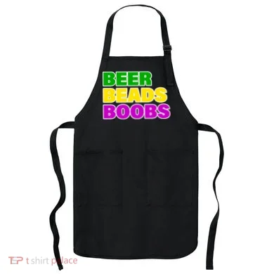 Beer Beads Boobs Apron