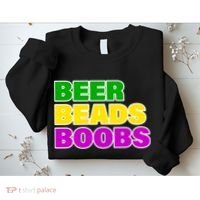 Beer Beads Boobs Sweatshirt thumb 2