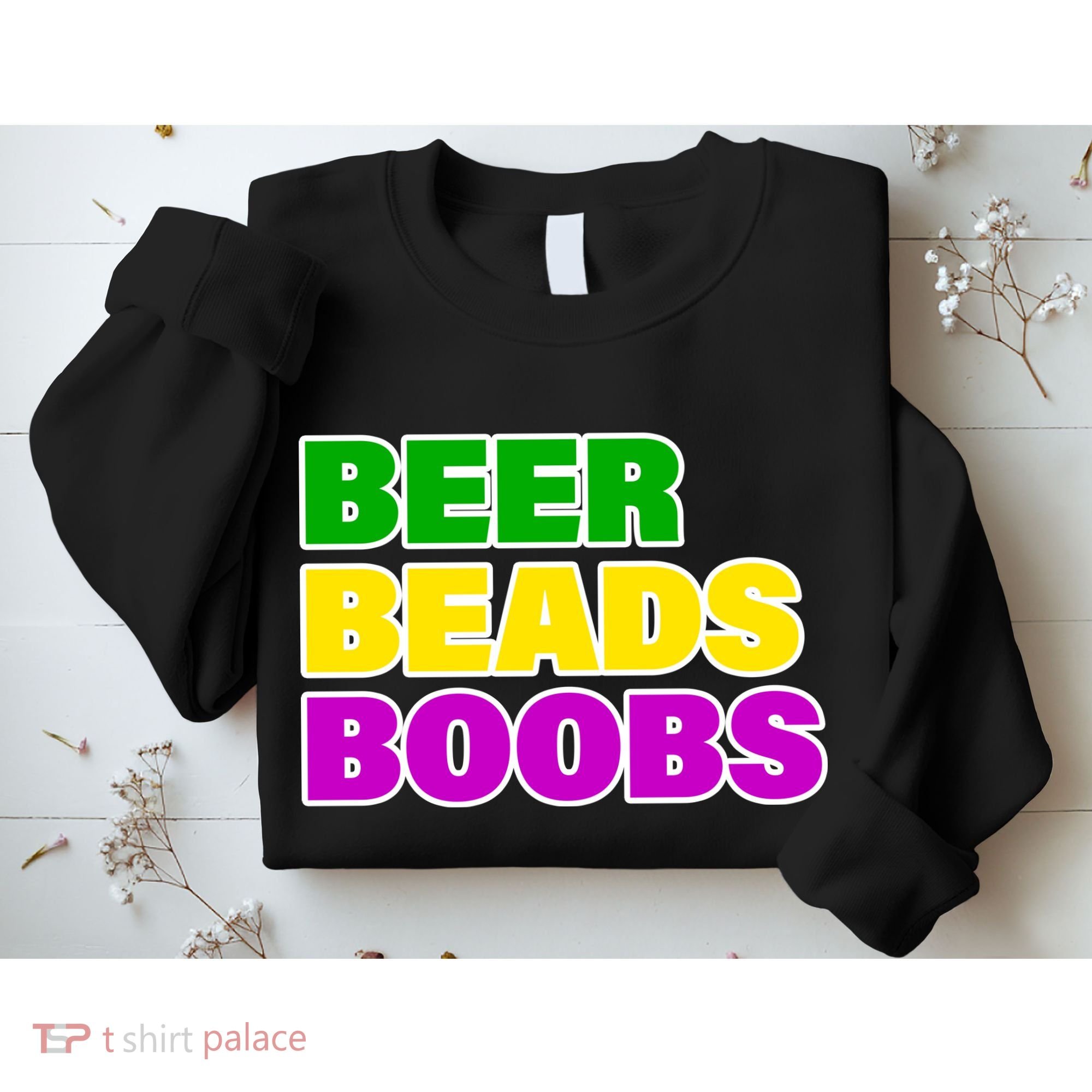 Beer Beads Boobs Sweatshirt