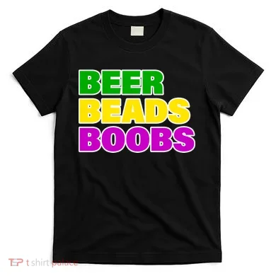 Beer Beads Boobs T-Shirt