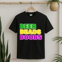 Beer Beads Boobs T-Shirt thumb 2
